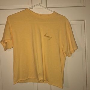 brandy melville honey t-shirt